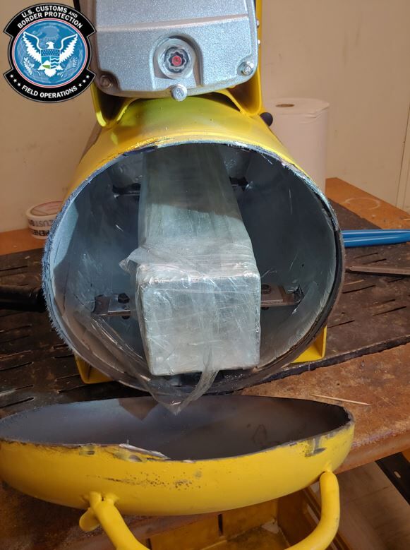 CUSTOMS SEIZURE Air compressor with seal.JPG